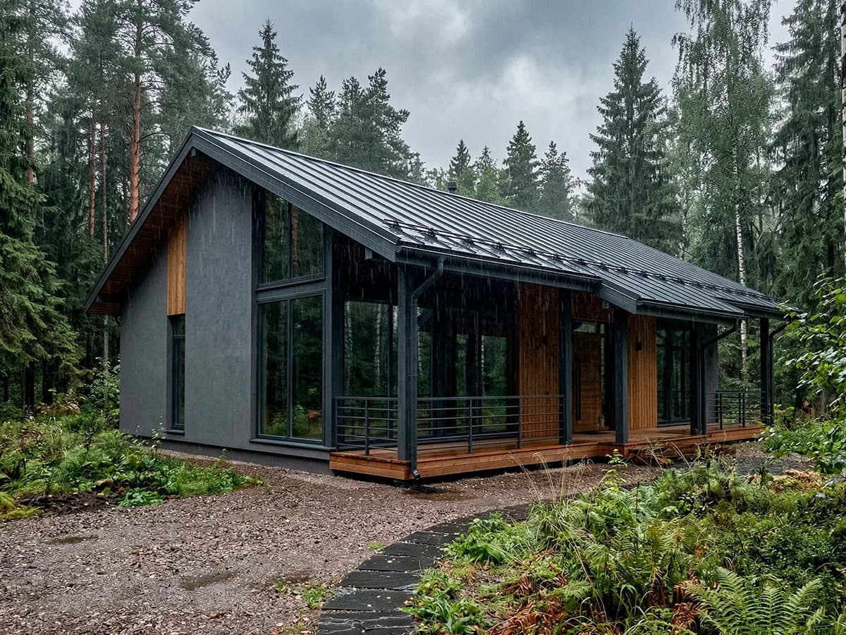 Completed Aerated Concrete Houses 2