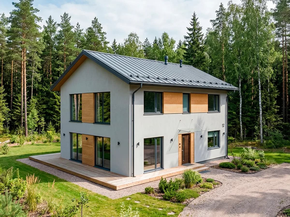 Completed Aerated Concrete Houses 3