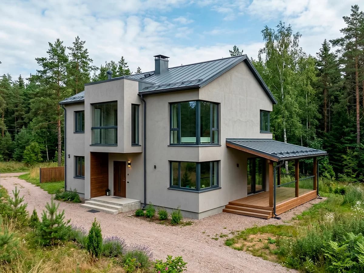 Completed Aerated Concrete Houses 4