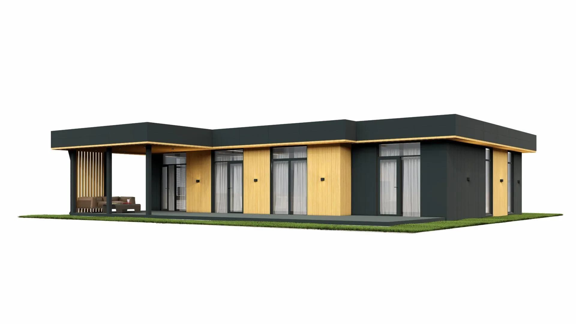 Flat-Roof House Project, 175 m² 1