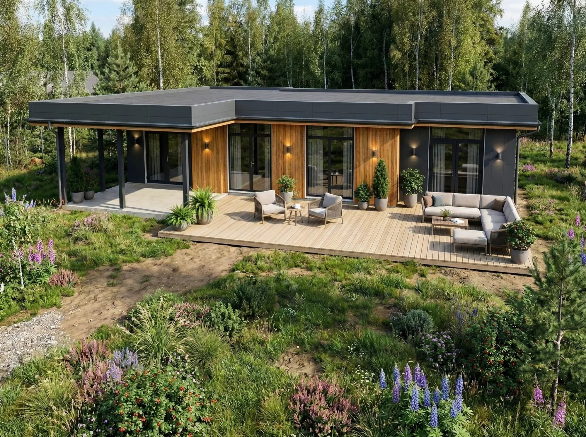 Timber-Frame House in Beloostrov