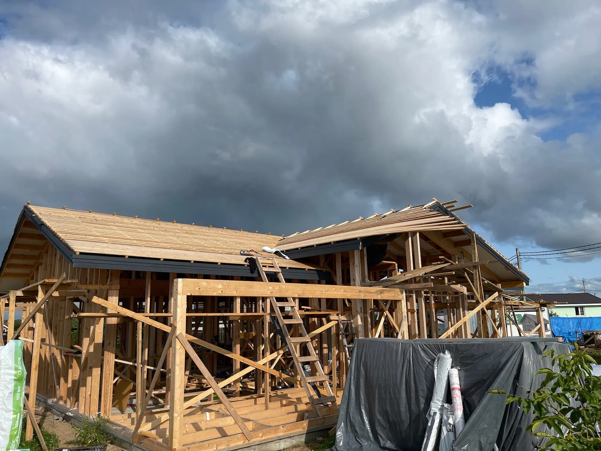 House Construction in Innola Park Cottage Community 5