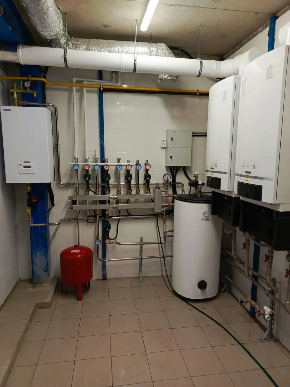 Commercial Boiler Room Installation