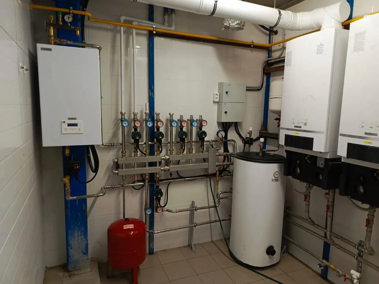 Commercial Boiler Room Installation 2