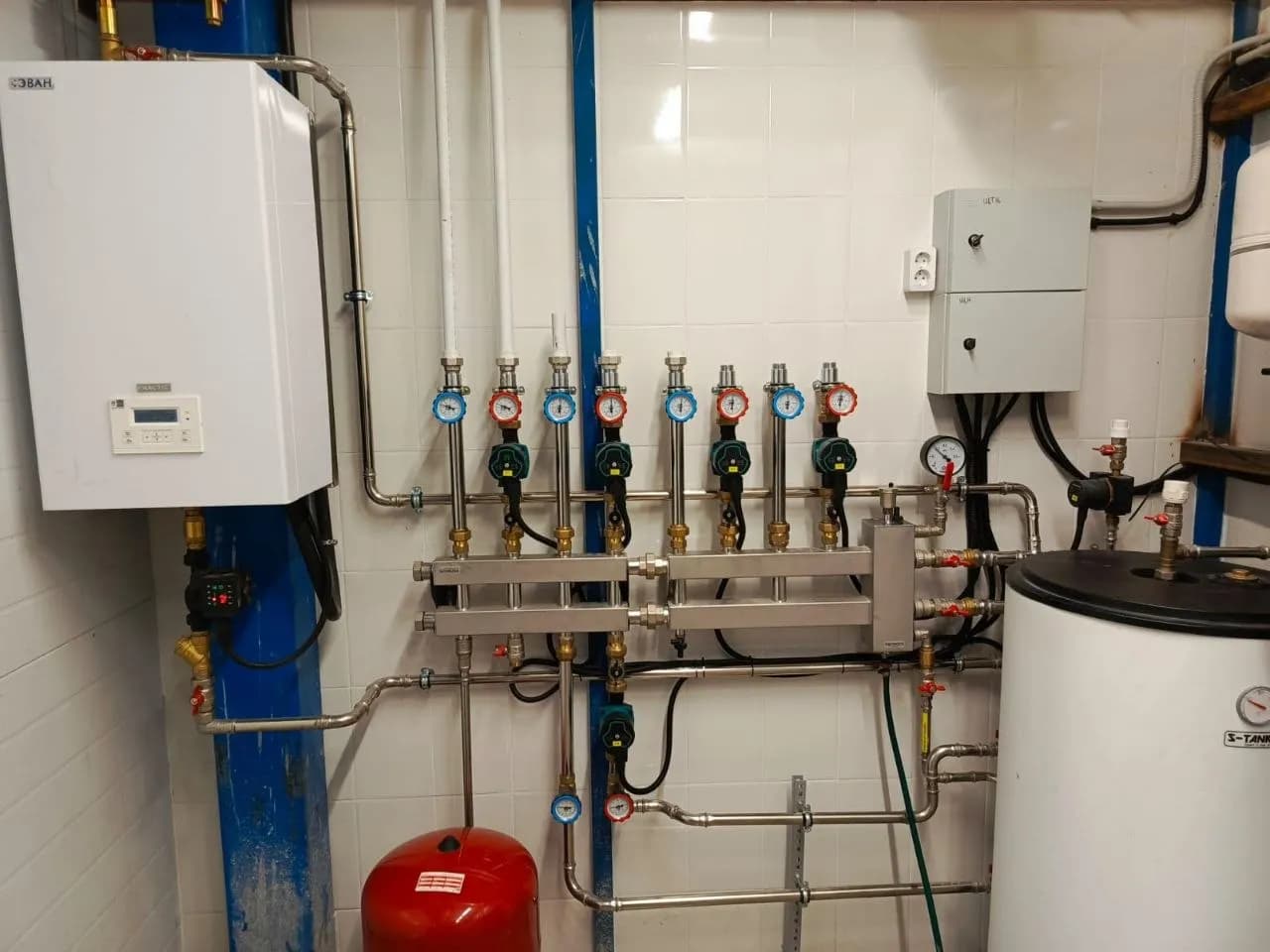 Commercial Boiler Room Installation 4