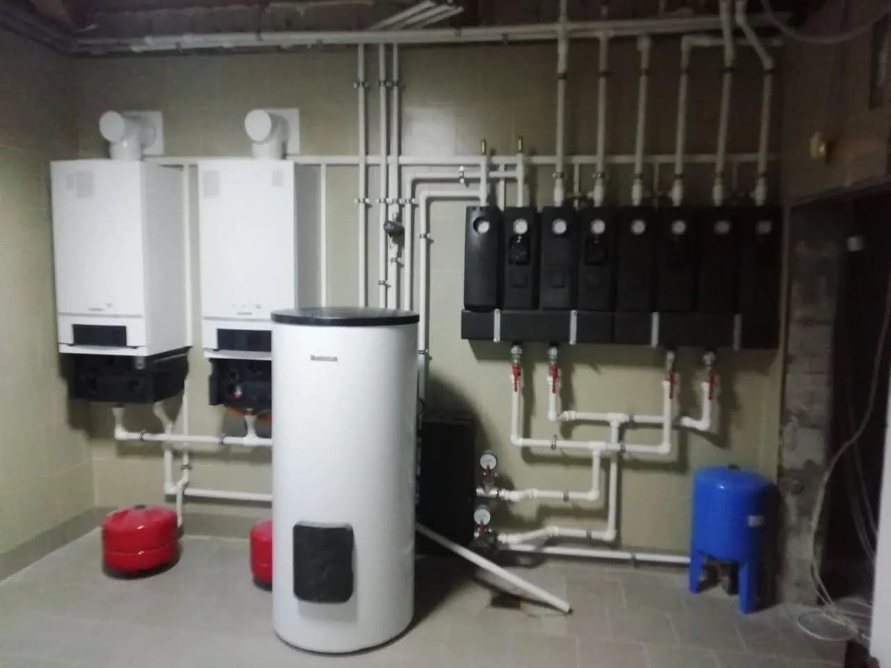 Buderus Cascade with Multi-Circuit Distribution 4