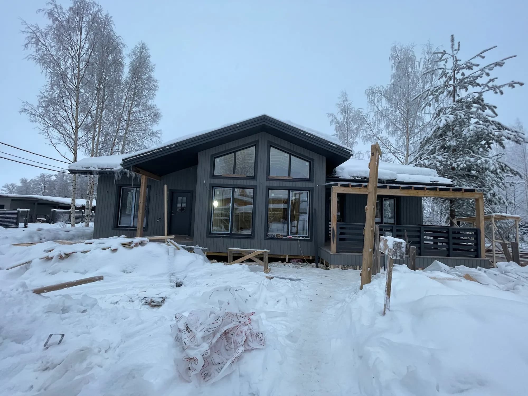 Каркасный дом в поселке "Отрадная Бухта" 4