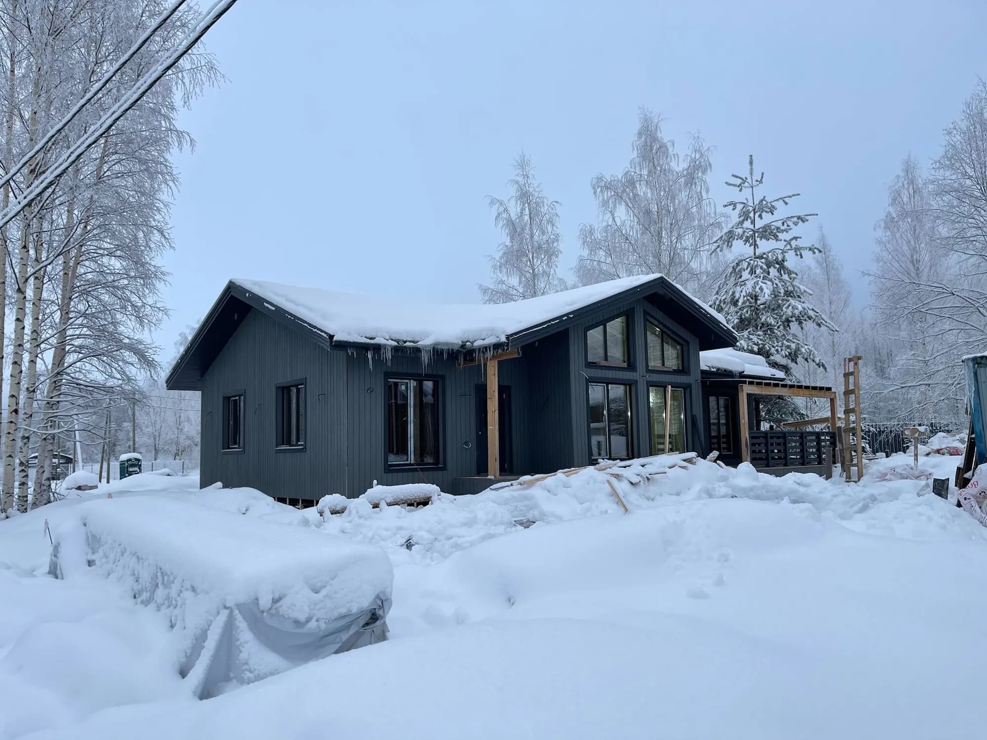 Каркасный дом в поселке "Отрадная Бухта" 5