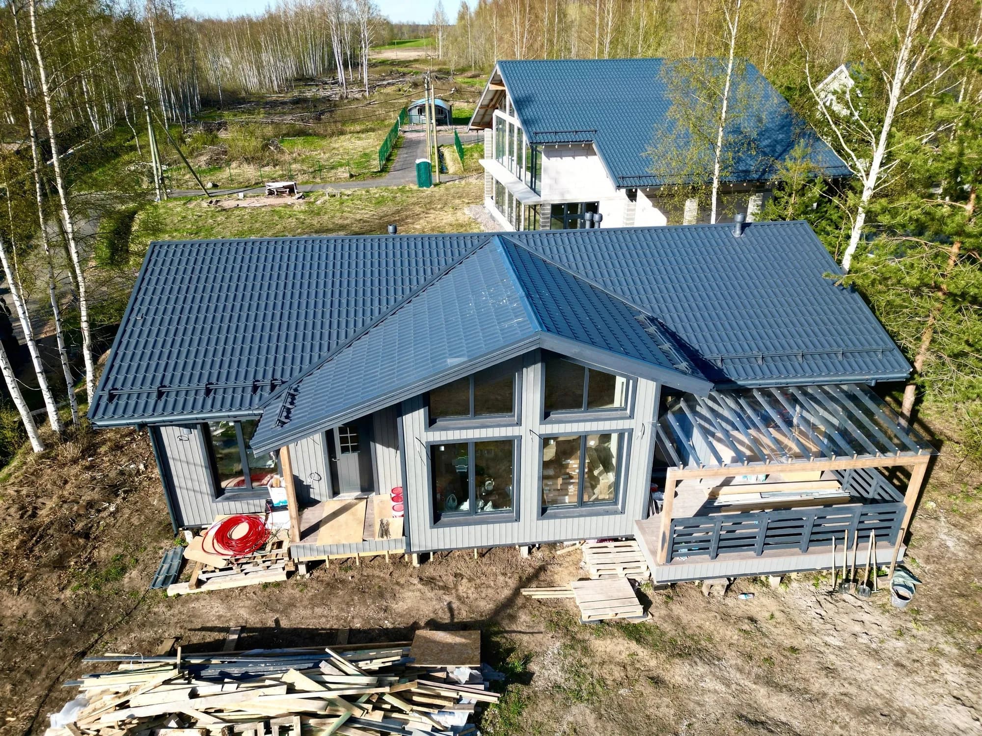 Каркасный дом в поселке "Отрадная Бухта" 6