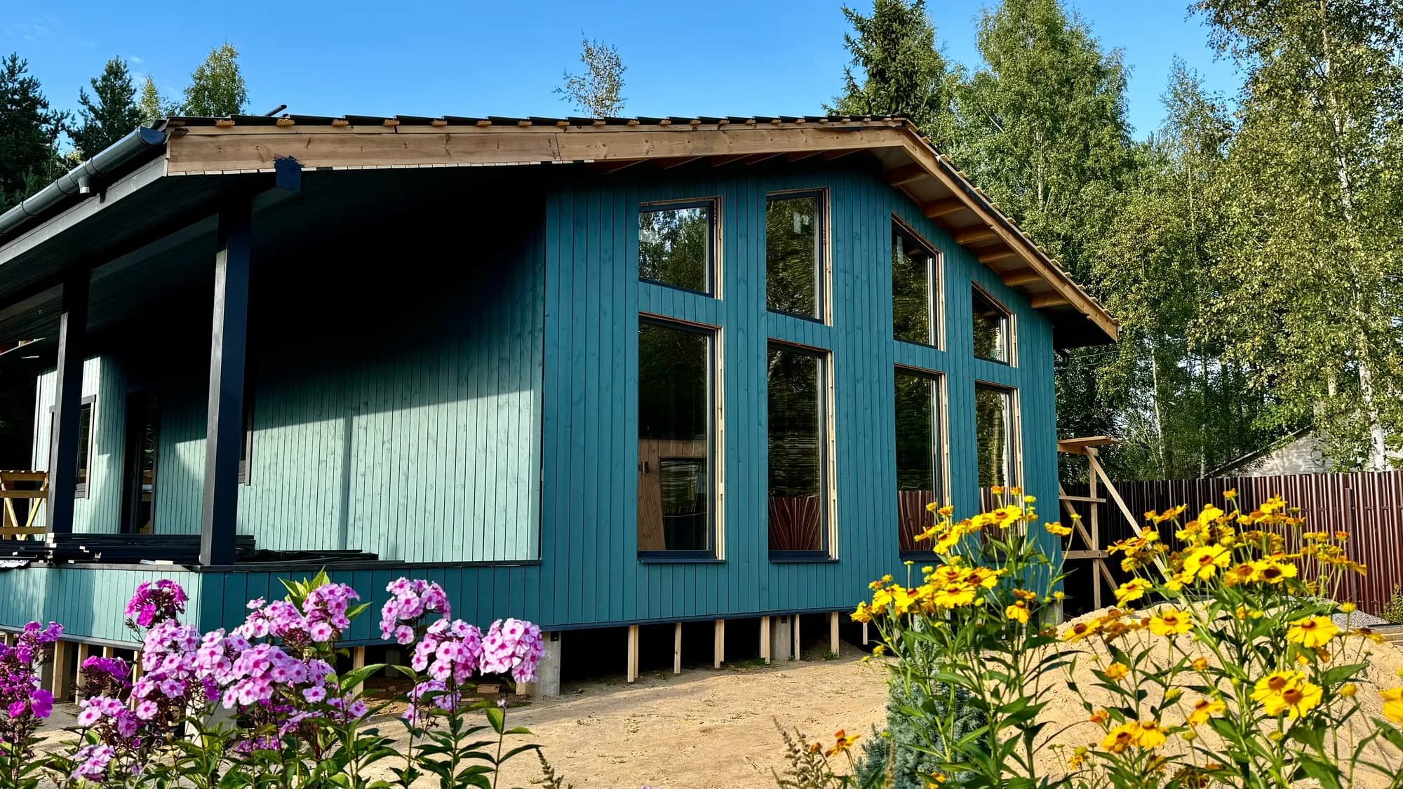 Timber-Frame House, 93 m², Roshchino 2