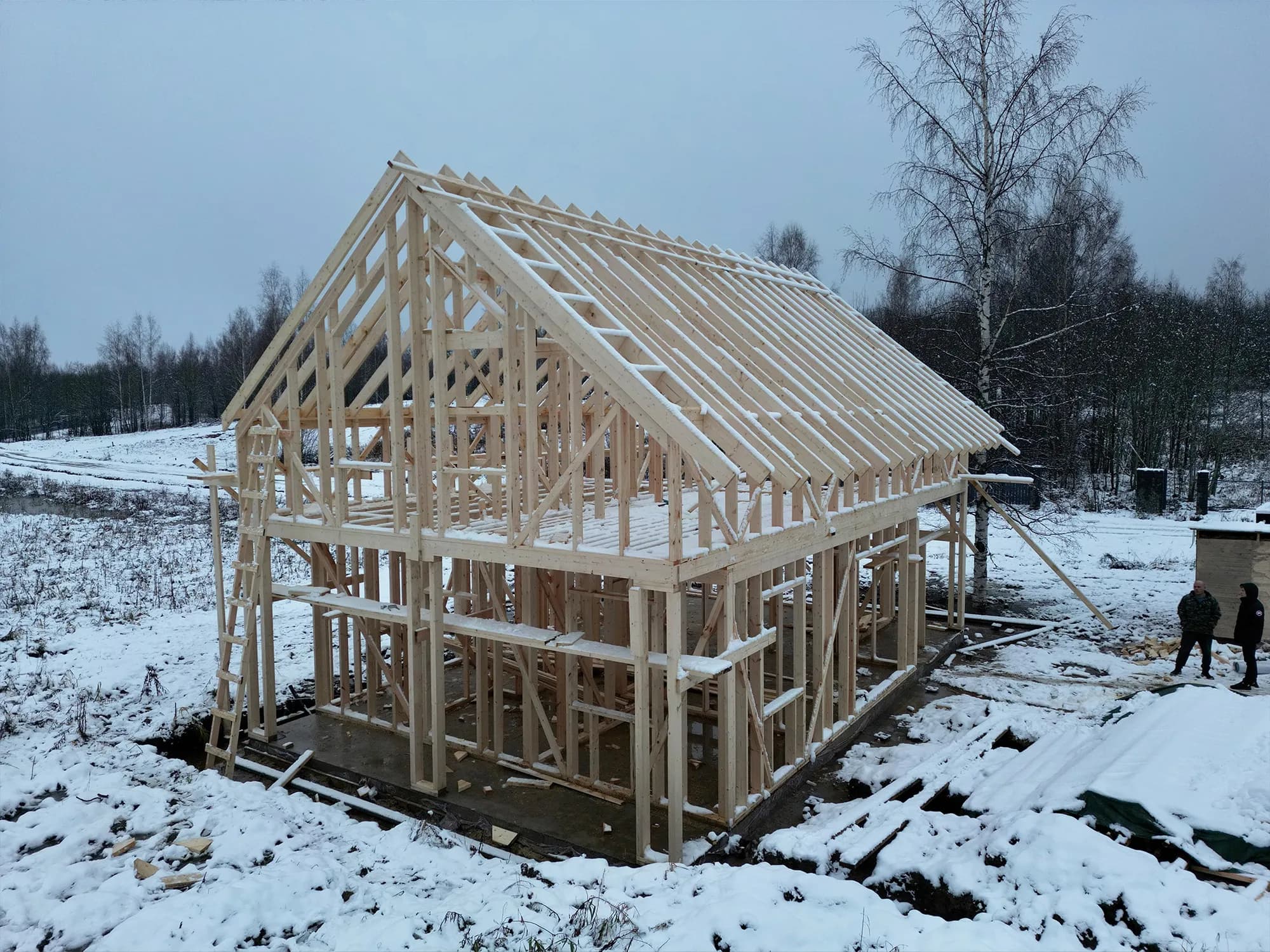 Каркасный дом в Токсово 4