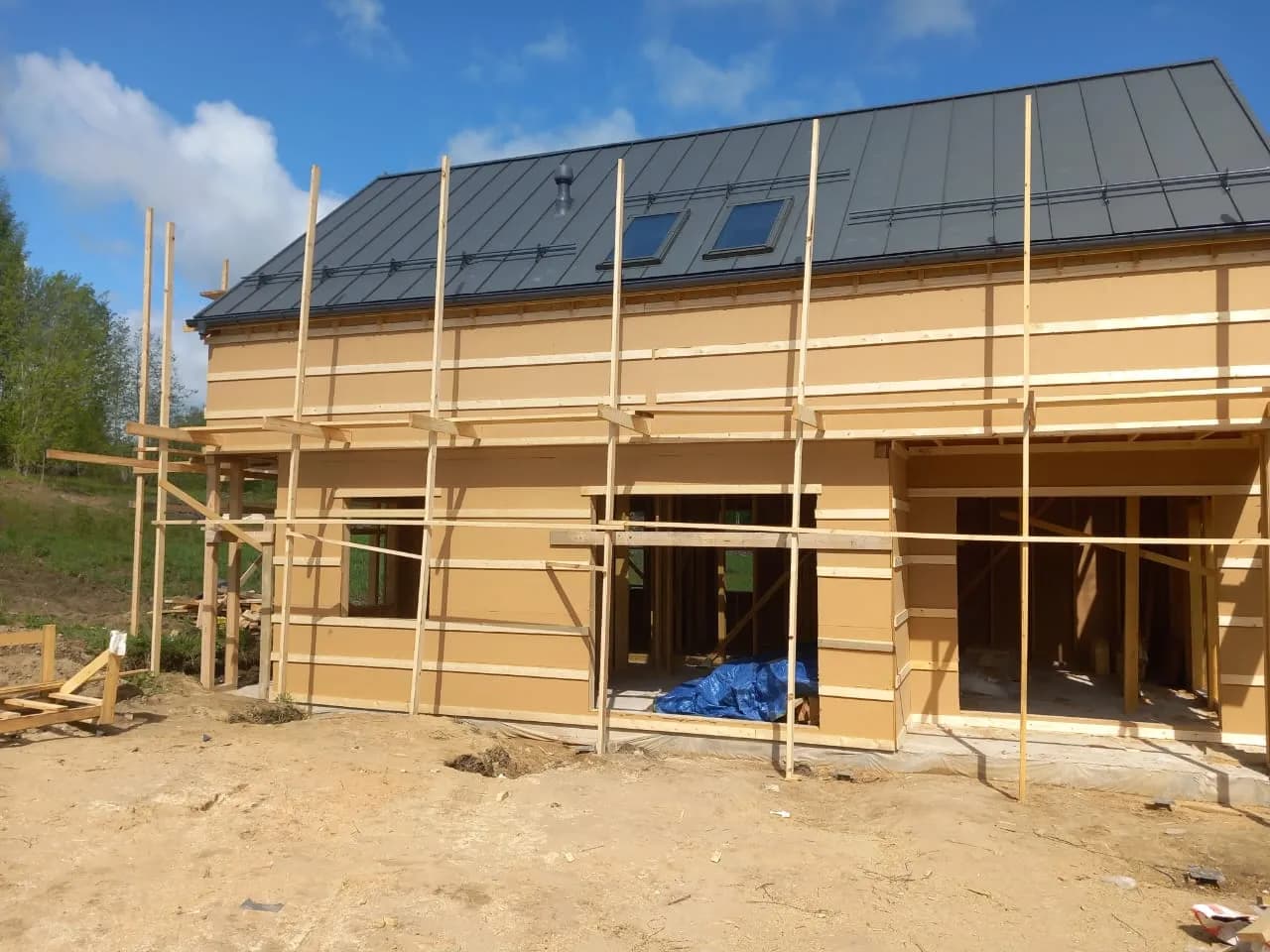 Каркасный дом в Токсово 6