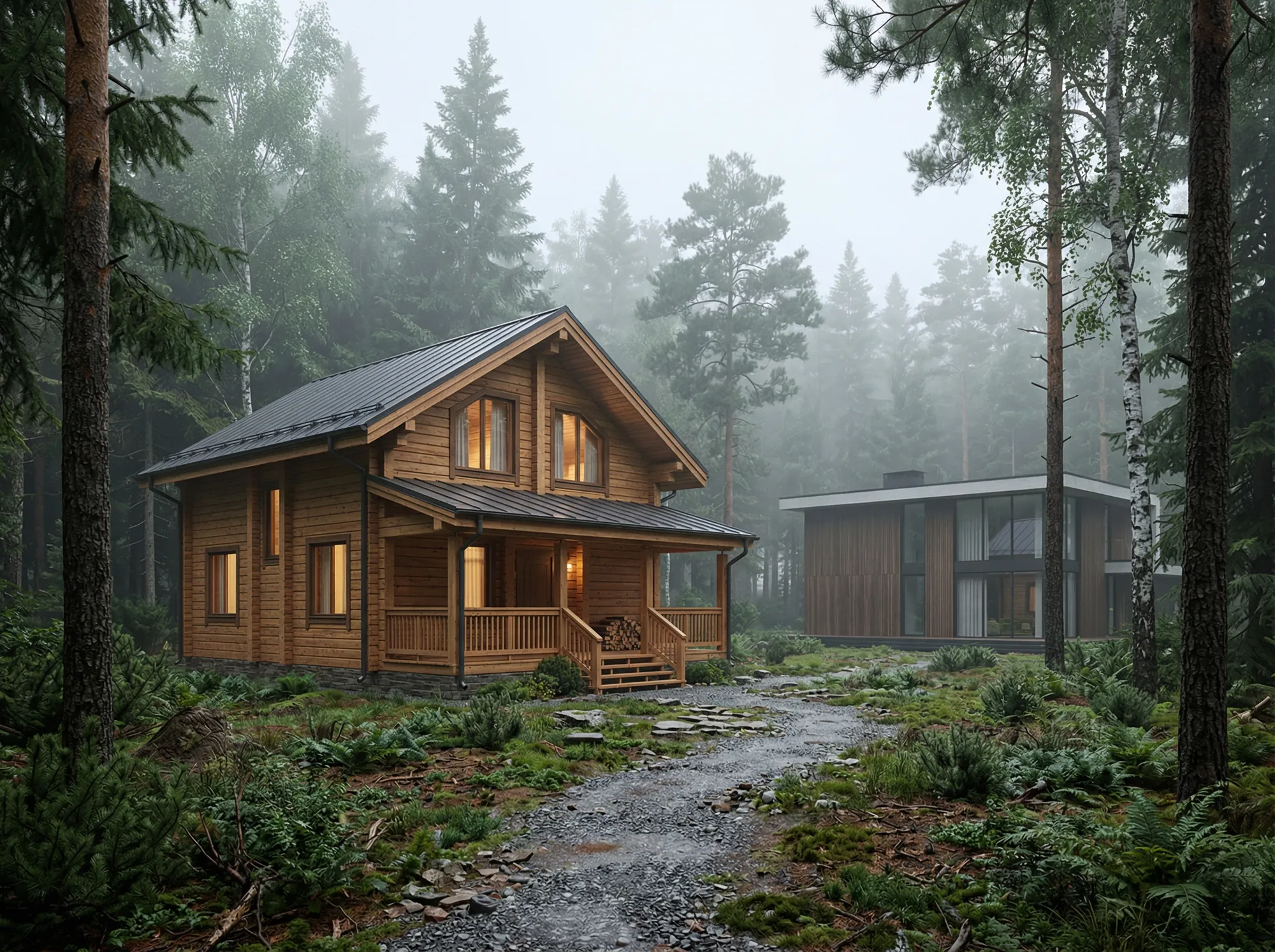 Глава 1. Основы строительства загородного дома. Дом из бруса: плюсы, минусы и кому он подходит.