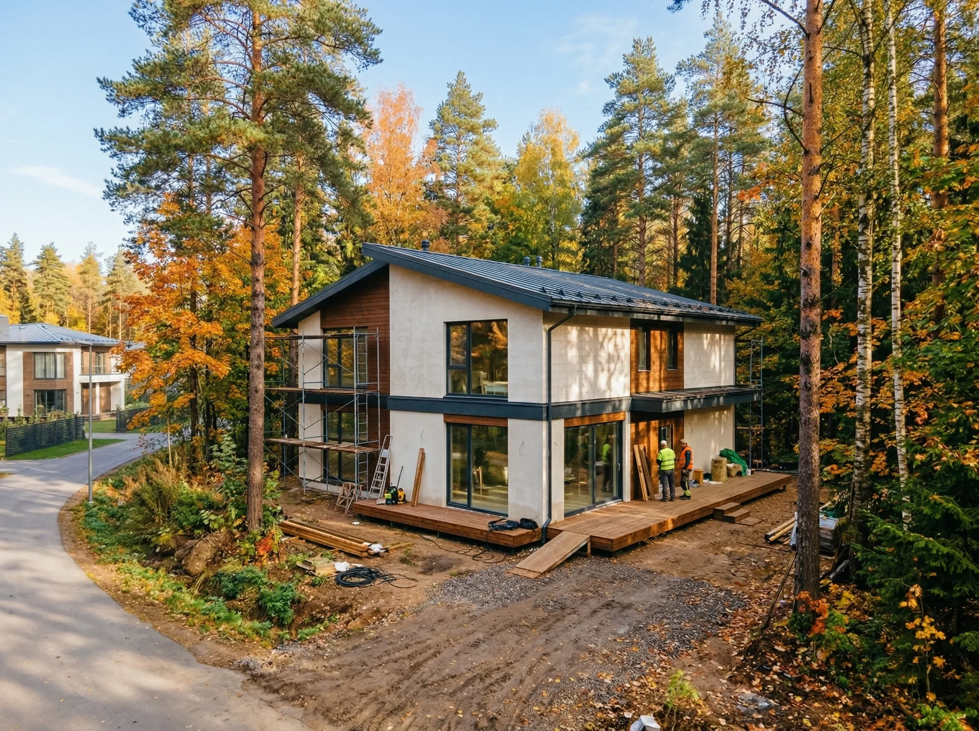 Глава 1. Основы строительства загородного дома. Что входит в строительство дома под ключ: полный перечень работ.