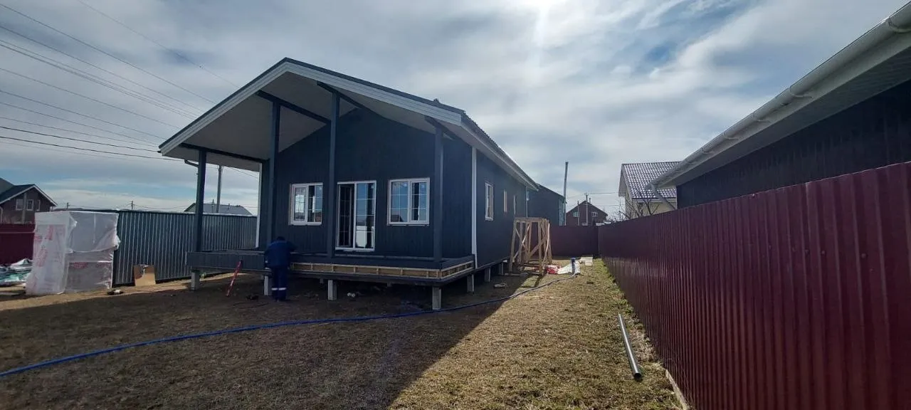 Каркасный дом 90 м² в Красном Бору — тёплый контур за 45 дней