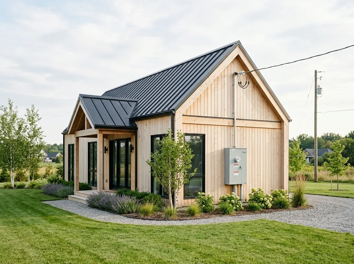 Chapter 3. Roof, Windows and Site Utilities. Electricity connection to a private house: from application to switch-on.