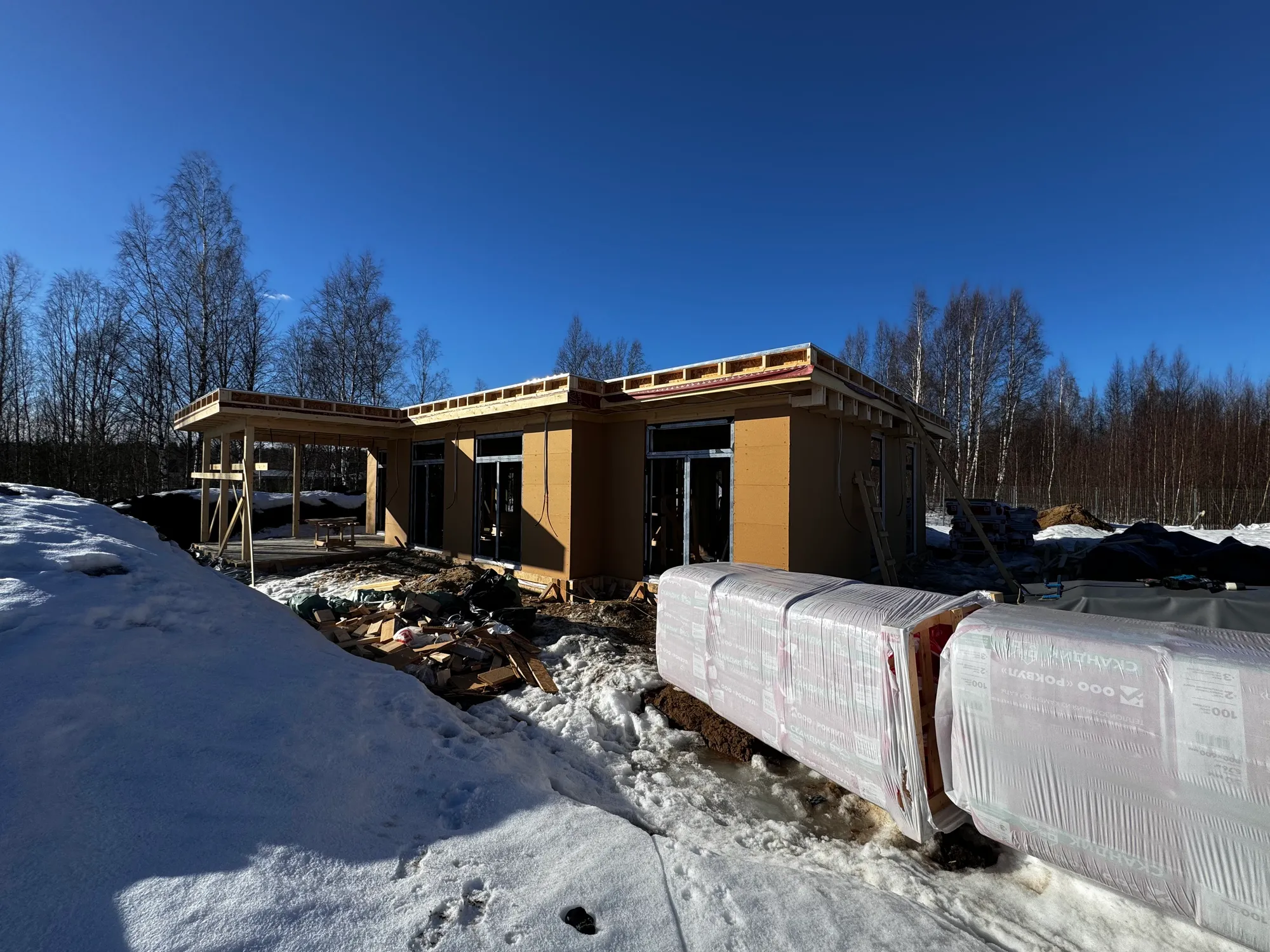Каркасный дом, Белоостров 8