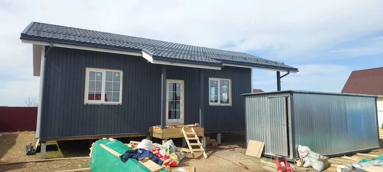 Теплый контур каркасного дома 6