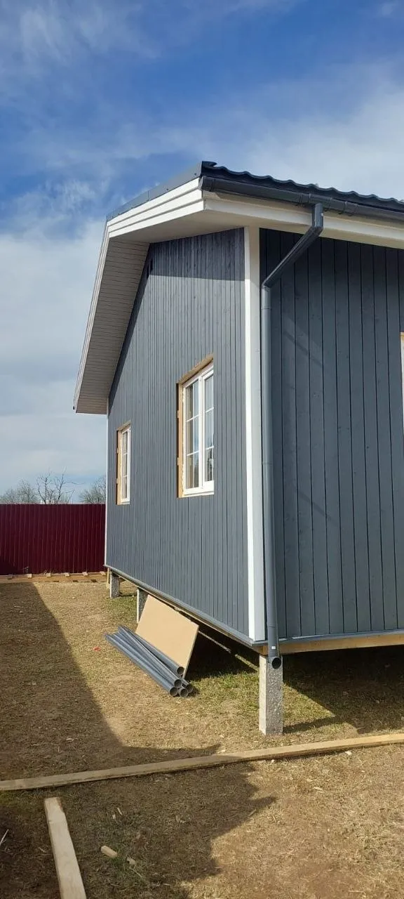 Теплый контур каркасного дома 7