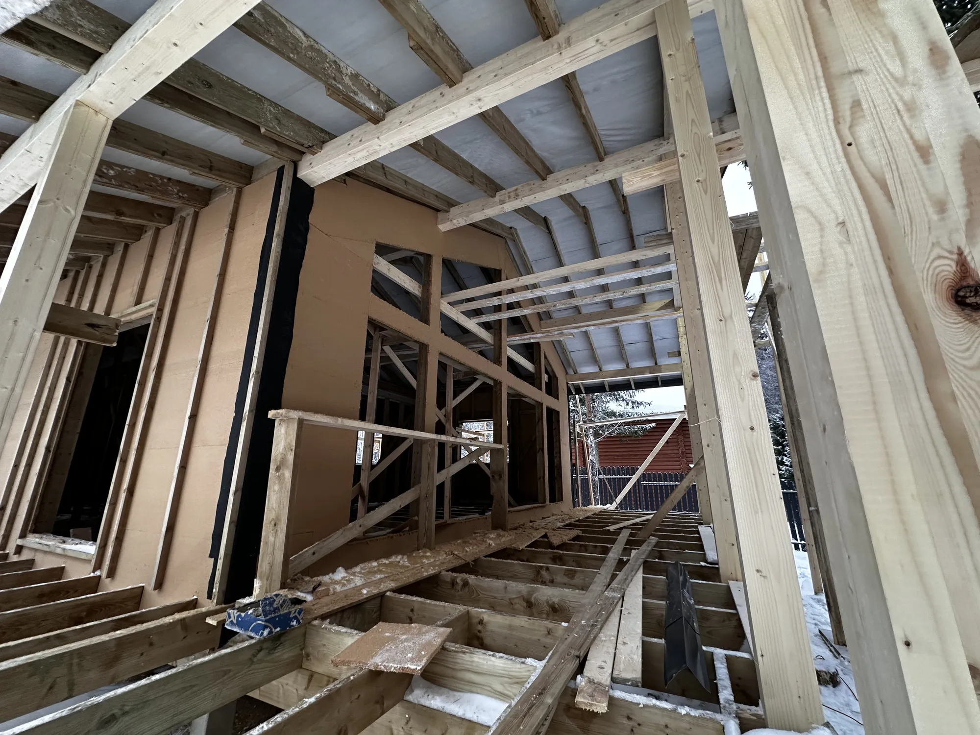 Каркасный дом 96 м² в КП «Рощинский хутор», Лебяжье 3