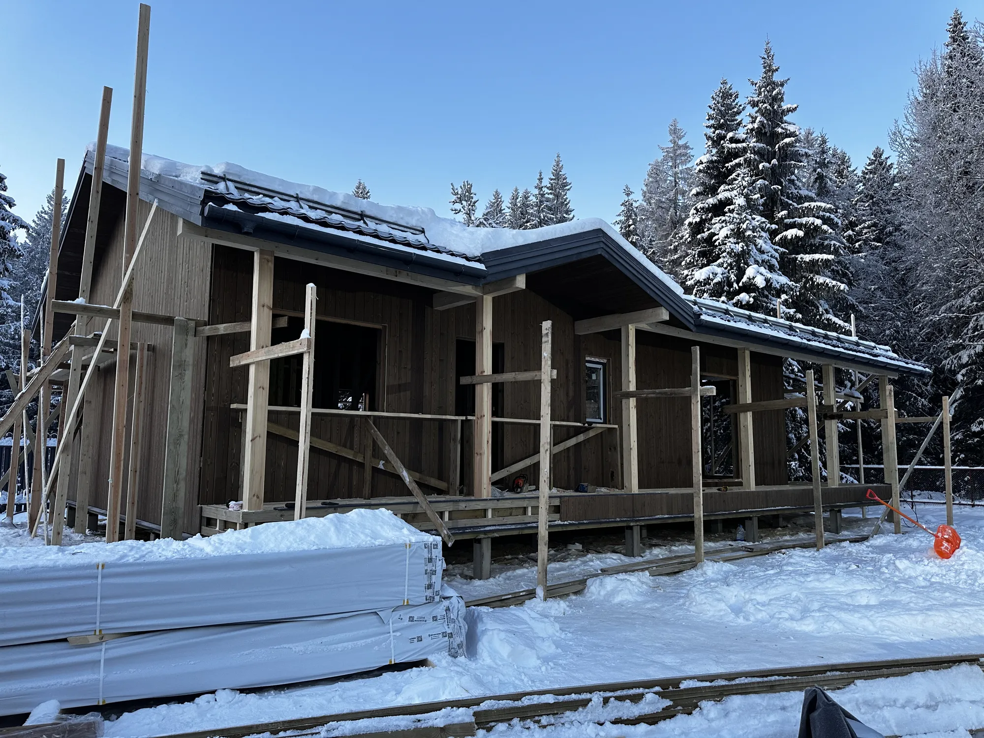 Каркасный дом 96 м² в КП «Рощинский хутор», Лебяжье 4