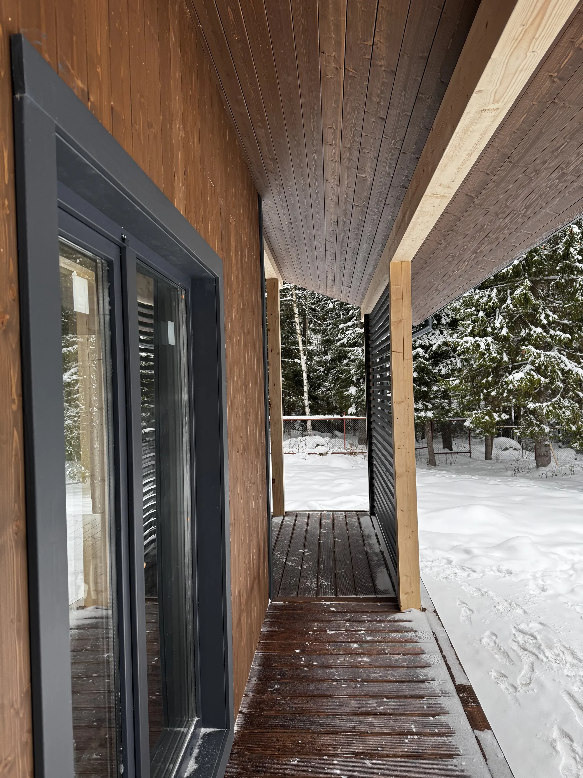 Каркасный дом 96 м² в КП «Рощинский хутор», Лебяжье 5